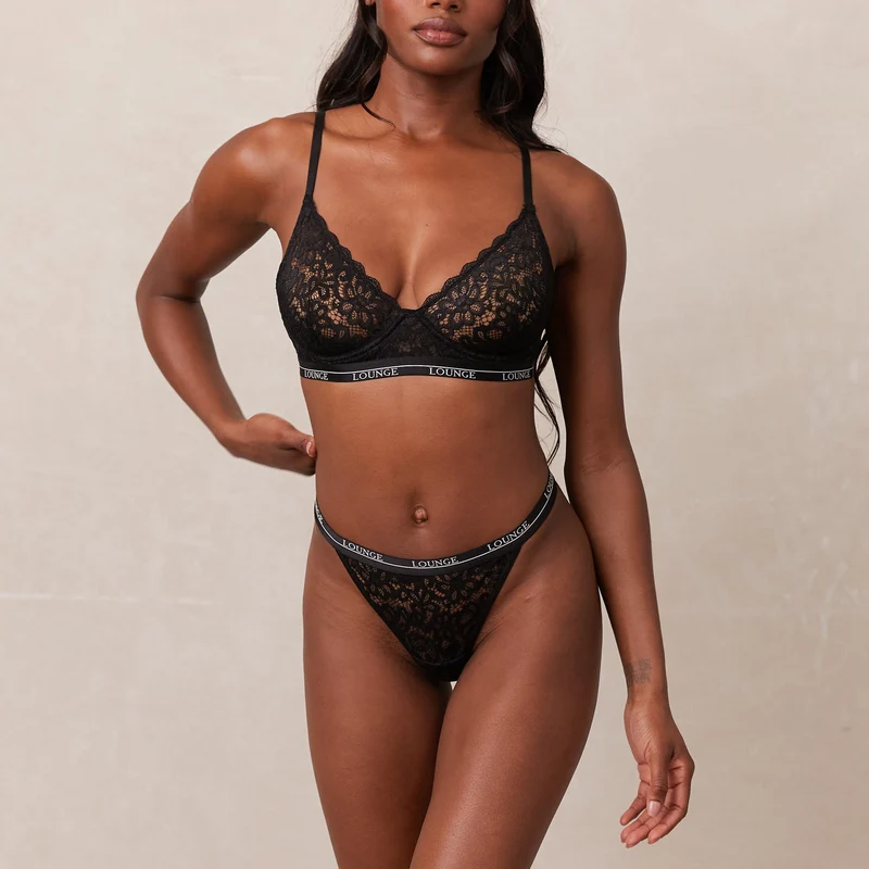 Balcony Bra - Black