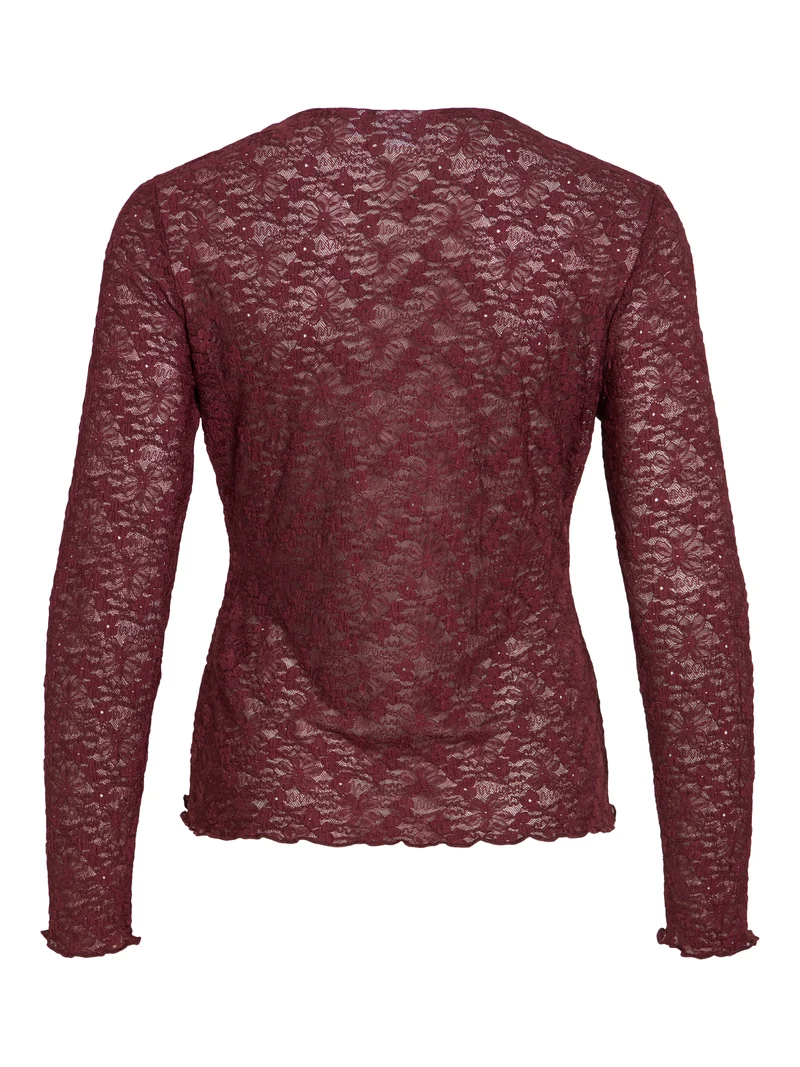 VIFAY O-NECK L/S TOP - NOOS
