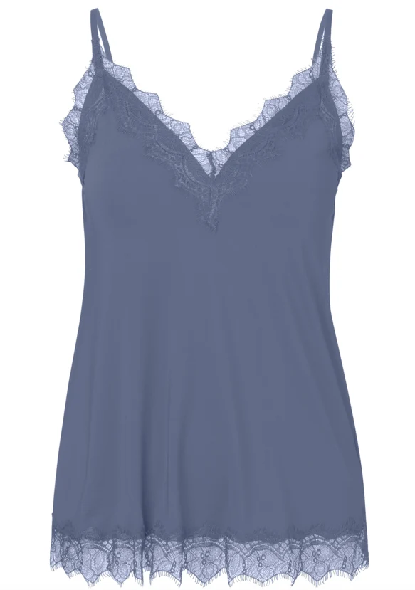 Lace Blue Cami