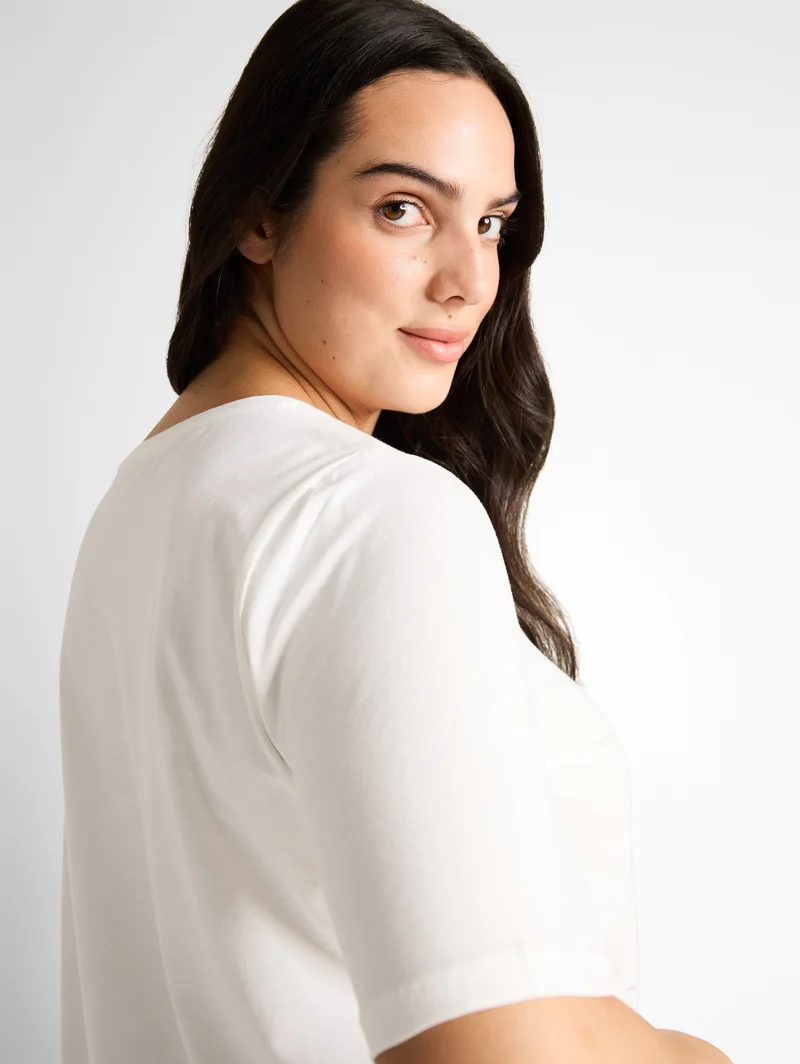 Plus Size - T-Shirt mit Print