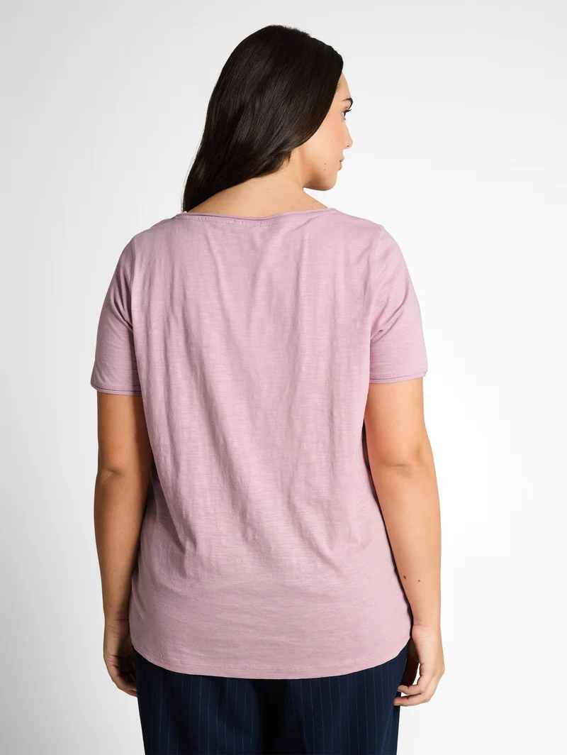 Plus Size - T-Shirt aus Baumwolle