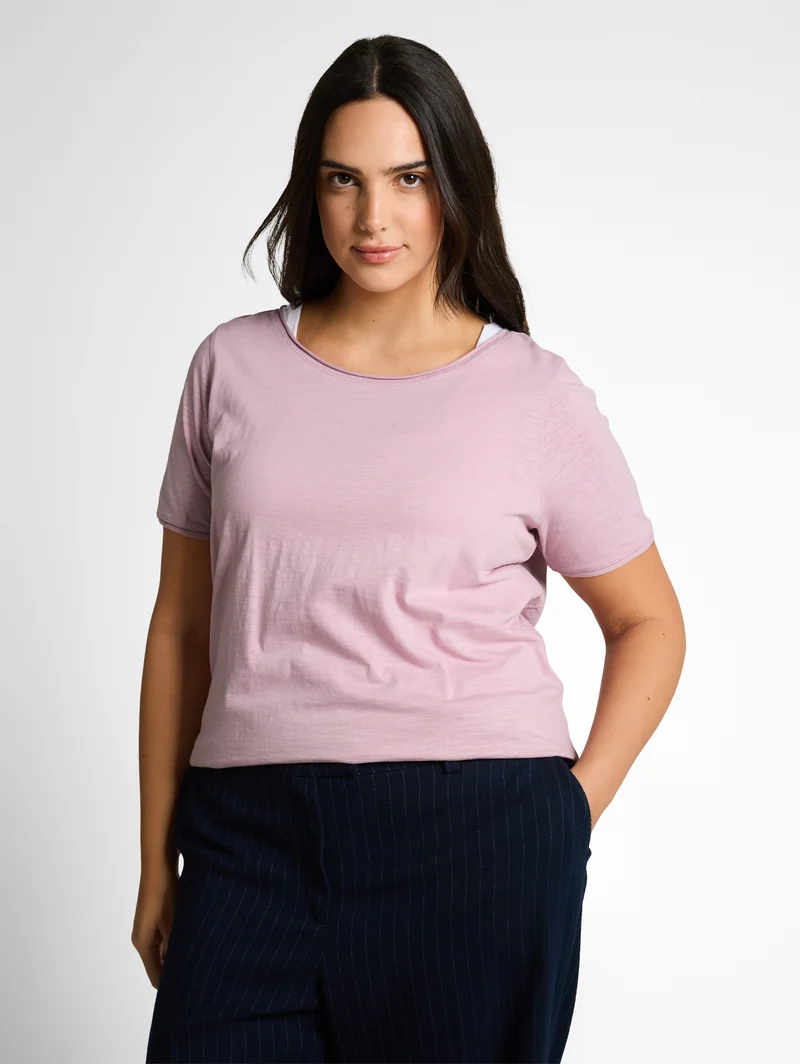 Plus Size - T-Shirt aus Baumwolle