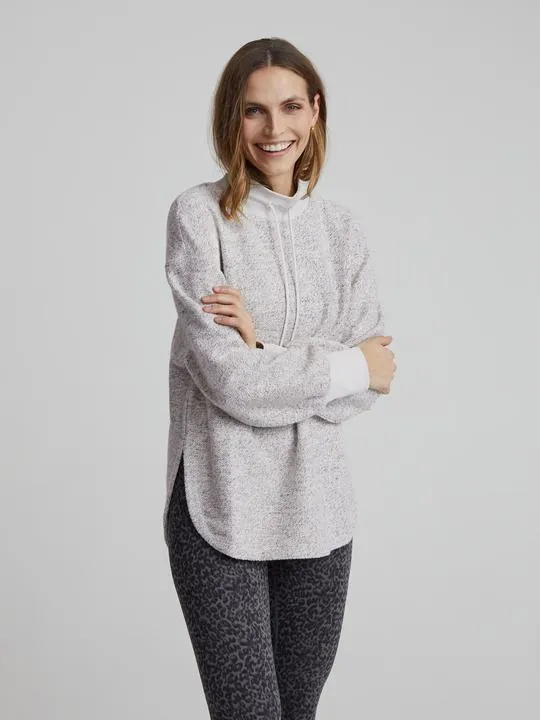 Sullivan Ivory Marl Sweatshirt