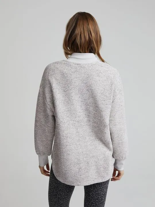 Sullivan Ivory Marl Sweatshirt