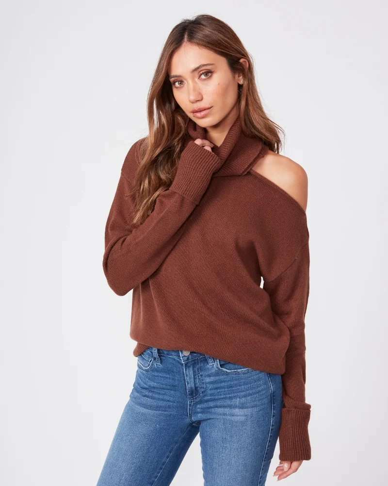 Raundi Dark Brown Sweater