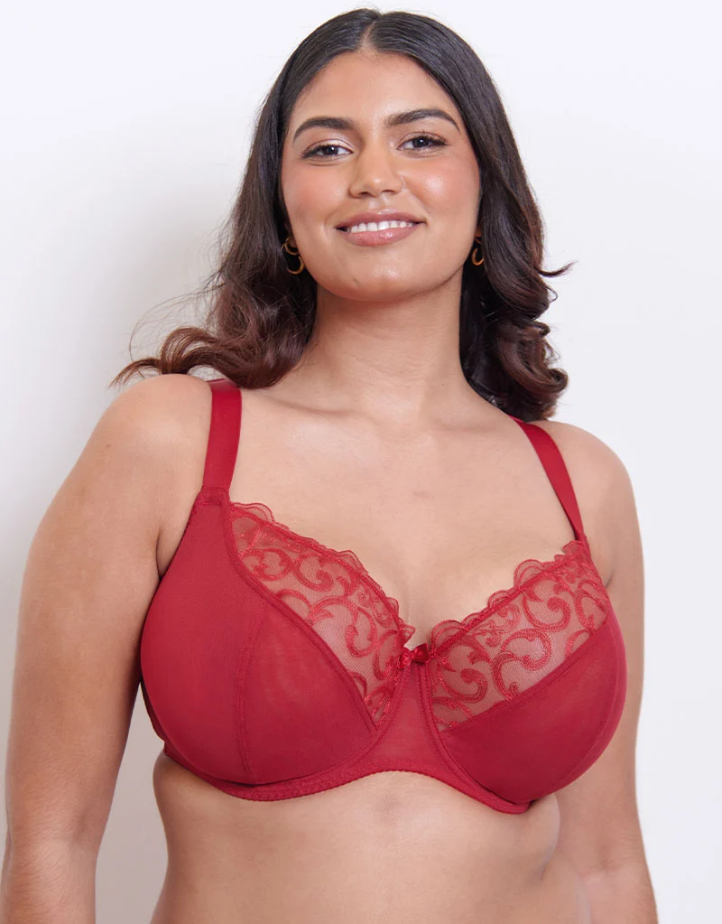 Flirtelle Alice Balcony Bra Poppy Red