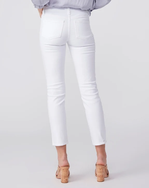 Amber White Broken Hem