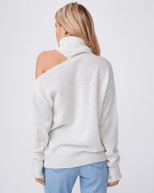 Raundi Ivory Metallic Jumper