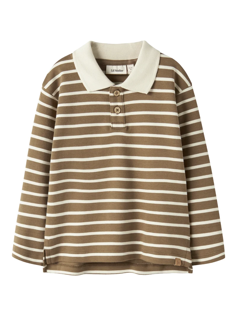 NMMLIMIA LS LOOSE POLO TOP LIL