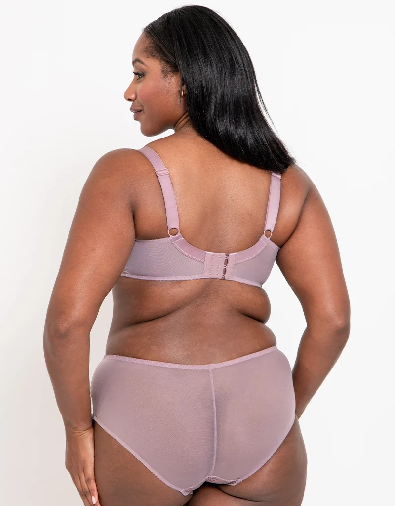 Flirtelle Viola Balcony Bra Mauve