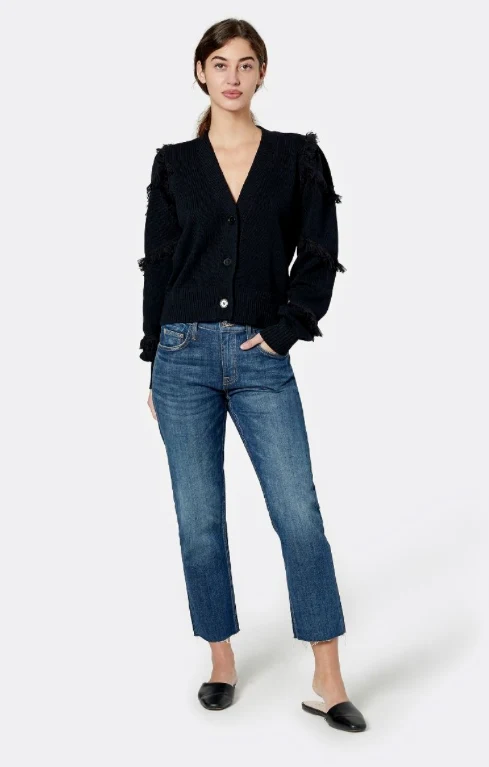 Yves Black Cardigan