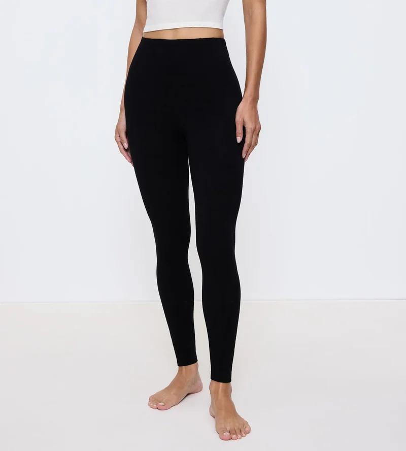 Triumph - Beauty Layers Leggings aus Wolle, Schwarz