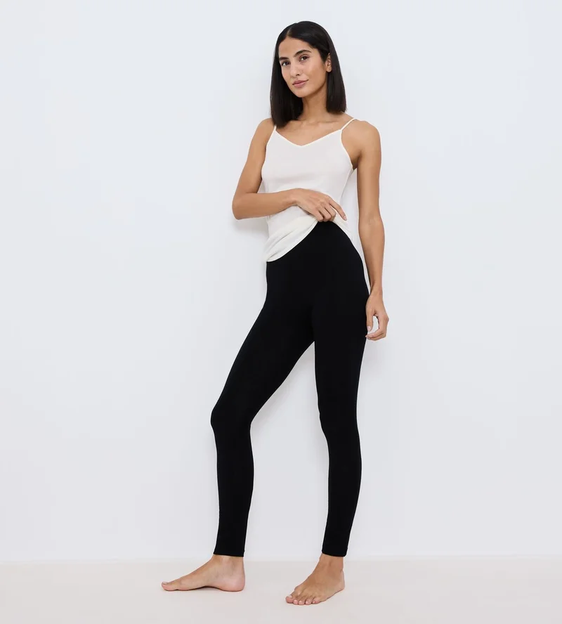 Triumph - Beauty Layers Leggings aus Wolle, Schwarz