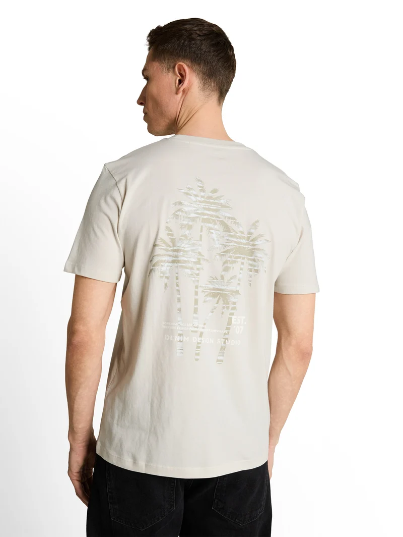T-Shirt mit Rückenprint