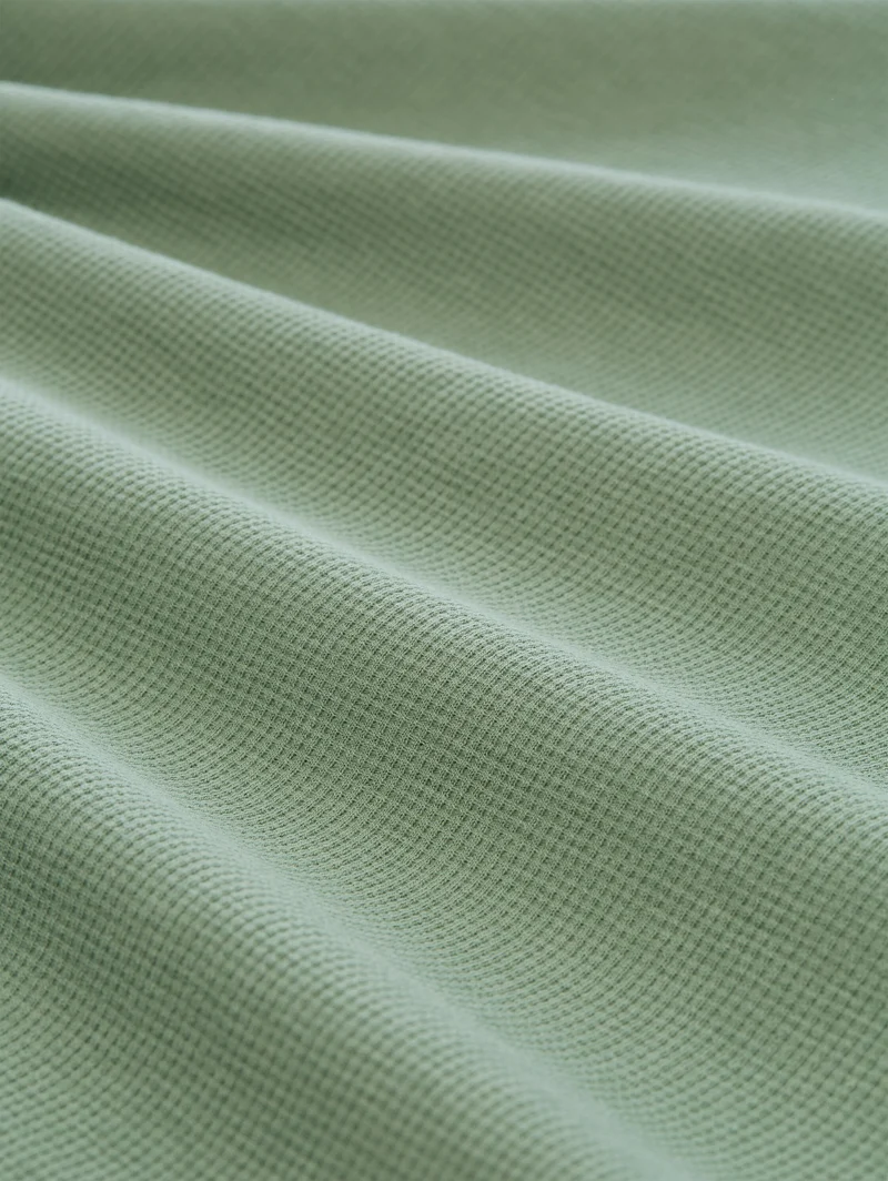T-Shirt mit Waffelstruktur