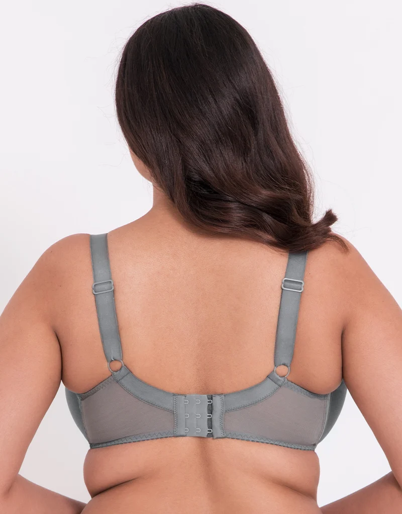 Flirtelle Alice Balcony Bra Silver