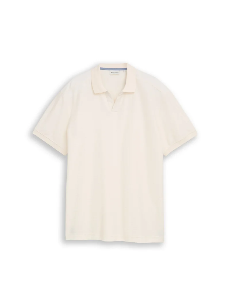Poloshirt mit Ottoman-Struktur