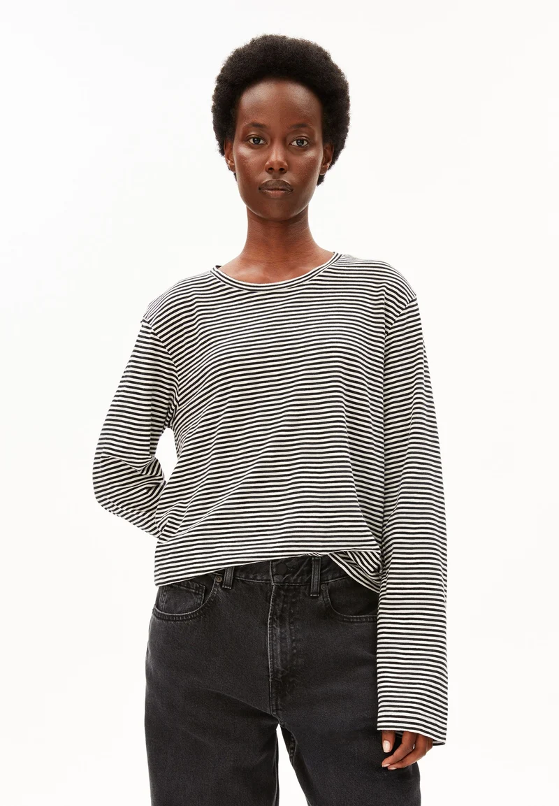SLUB JERSEY STRIPE LONGSLEEVE