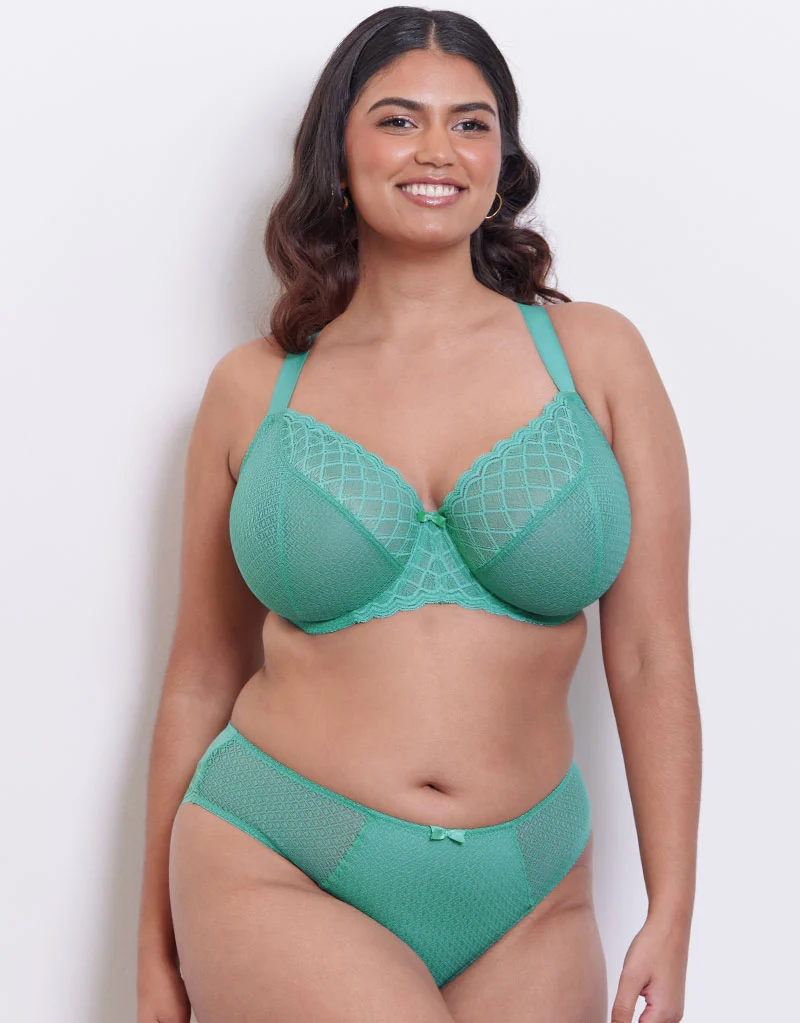 Flirtelle Viola Geo Brazilian Brief Bright Teal