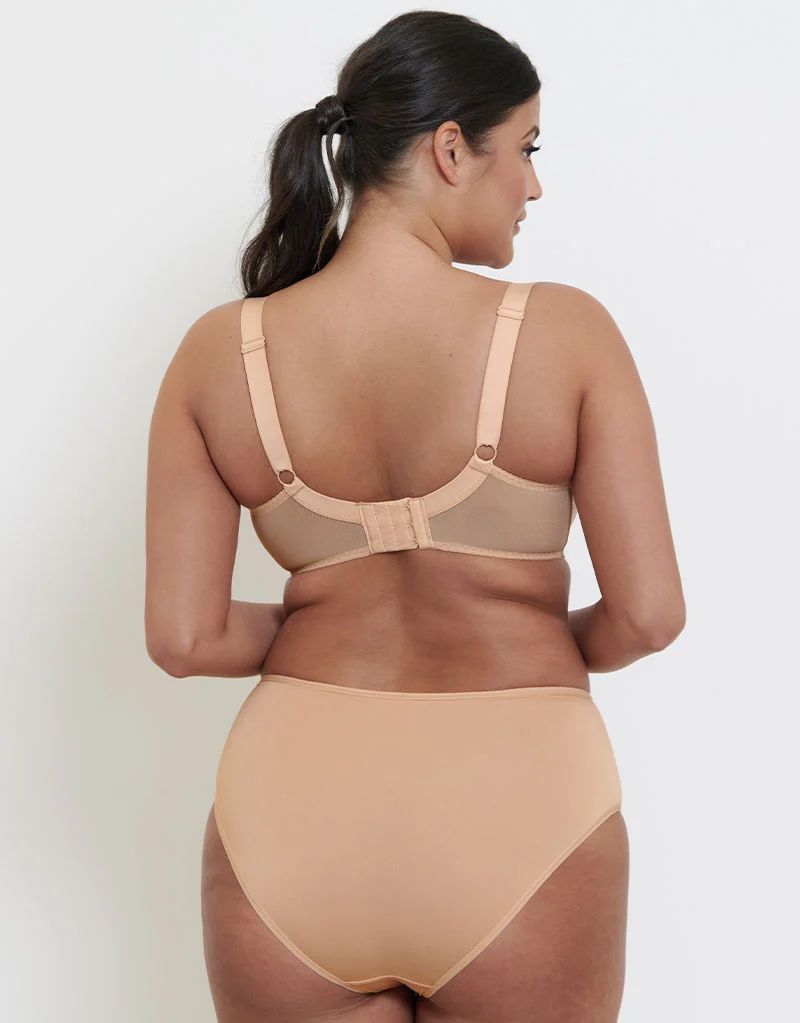 Flirtelle Swirl Balcony Bra Soft Beige
