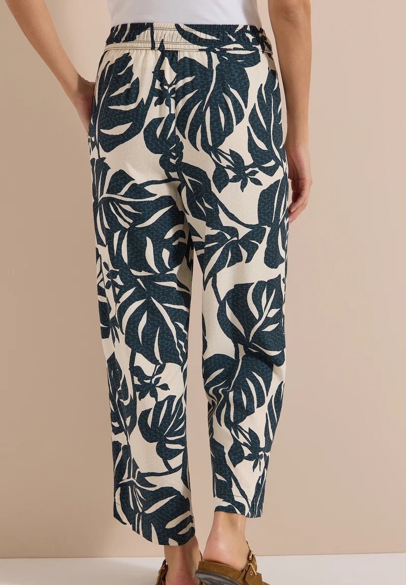 High Waist Wide Leg Hose im Loose Fit