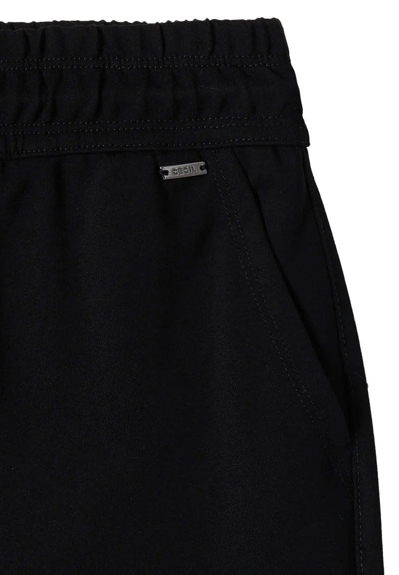 Mid Waist Slim Leg Hose im Casual Fit