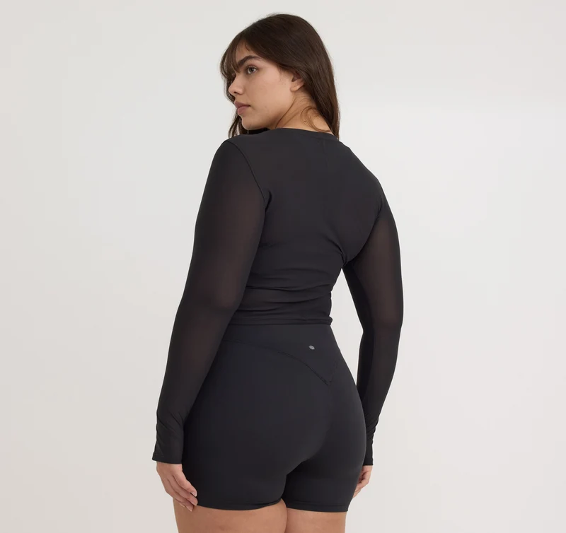 Active Mesh Long Sleeve Tee