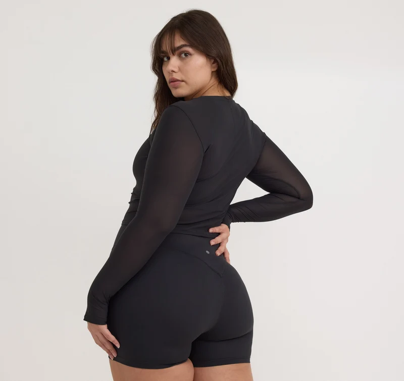 Active Mesh Long Sleeve Tee