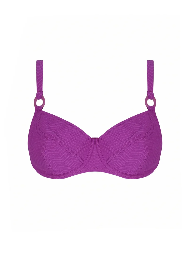 Antigel Swimwear von Lise Charmel - La Zigzag Balconet Top Mauve