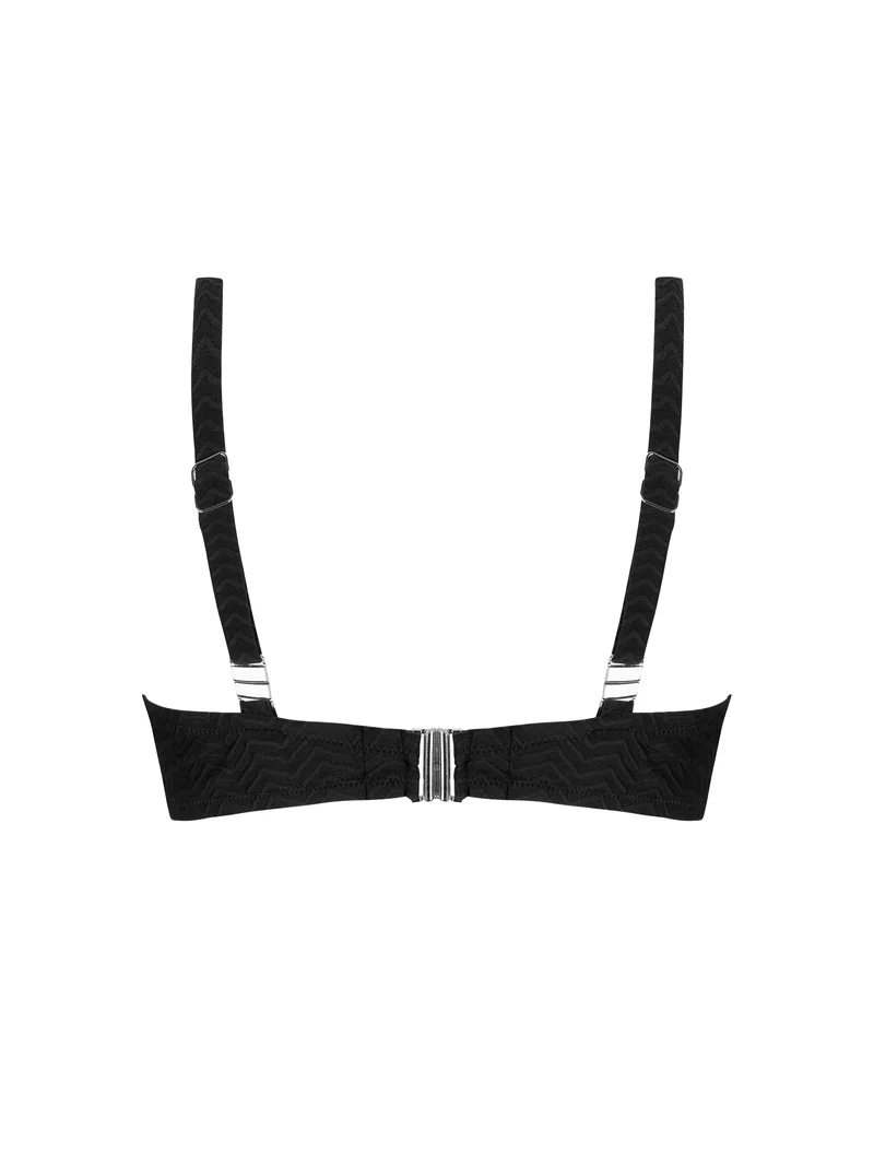 Antigel Swimwear von Lise Charmel - La Zigzag Balconet Top Noir