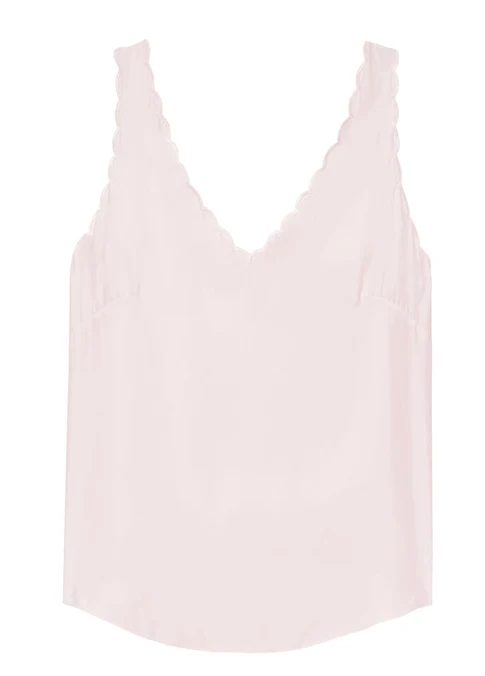 La Chemise Silk Pink Tank