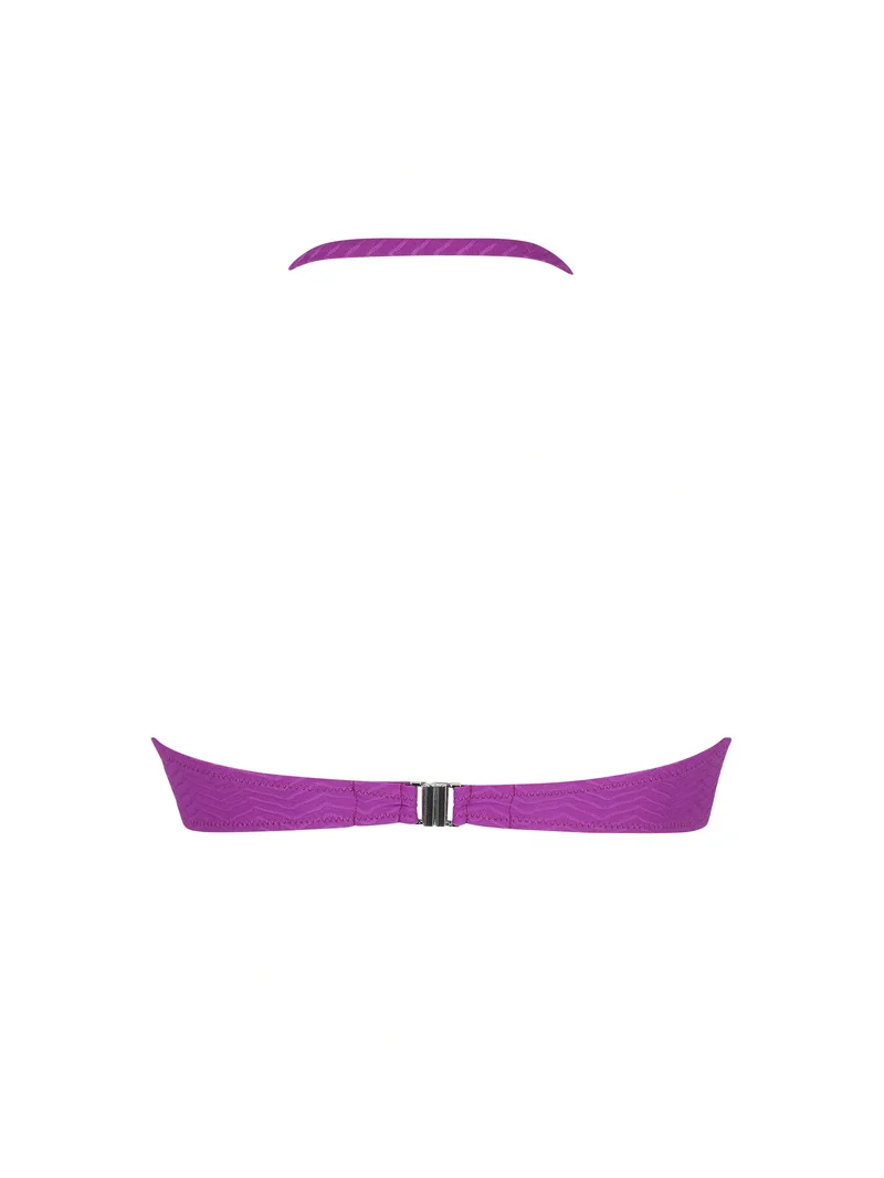 Antigel Bademode von Lise Charmel – La Zigzag Trägerloses Bandeau-Bikinioberteil Mauve