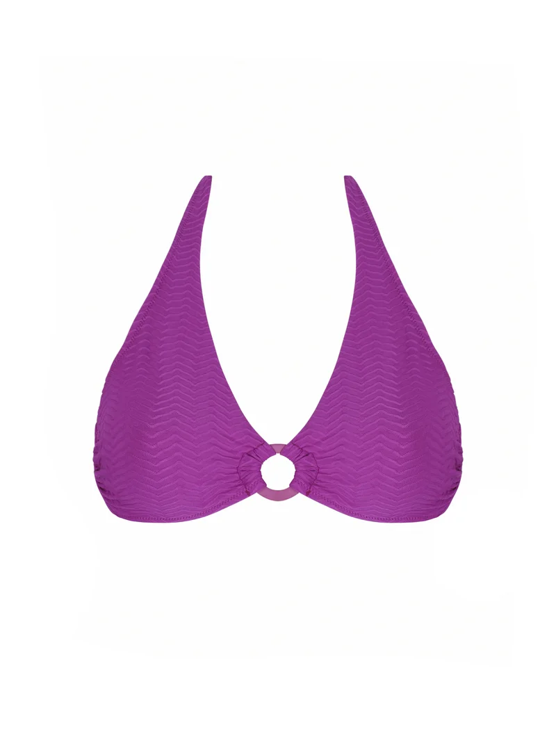 Antigel Swimwear von Lise Charmel - La Zigzag Triangel-Bikini-Oberteil Mauve