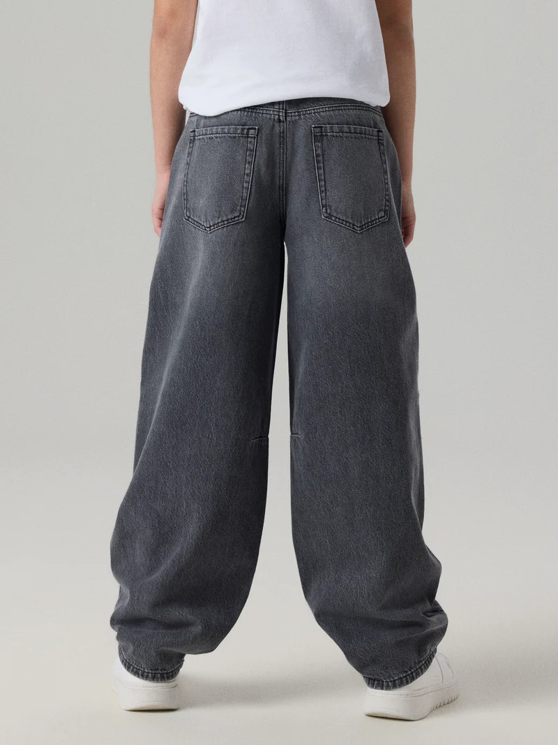 NKFBELLA BARREL JEANS 2113-RM NOOS
