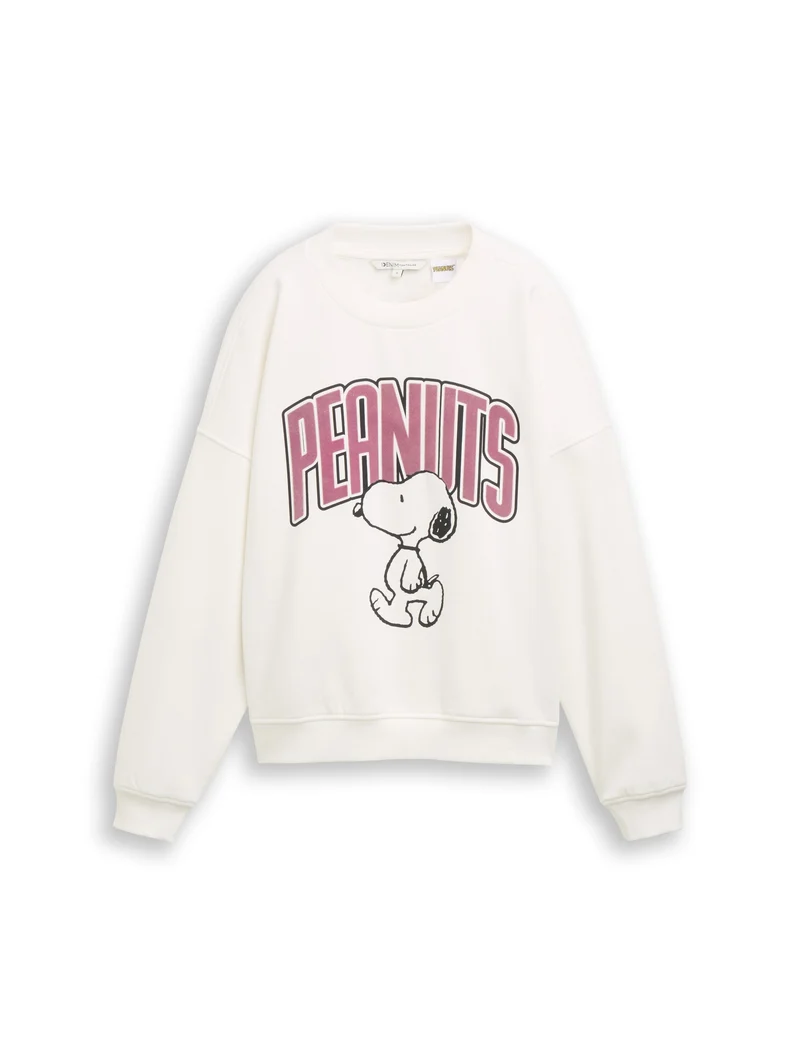 Sweatshirt mit Snoopy-Print