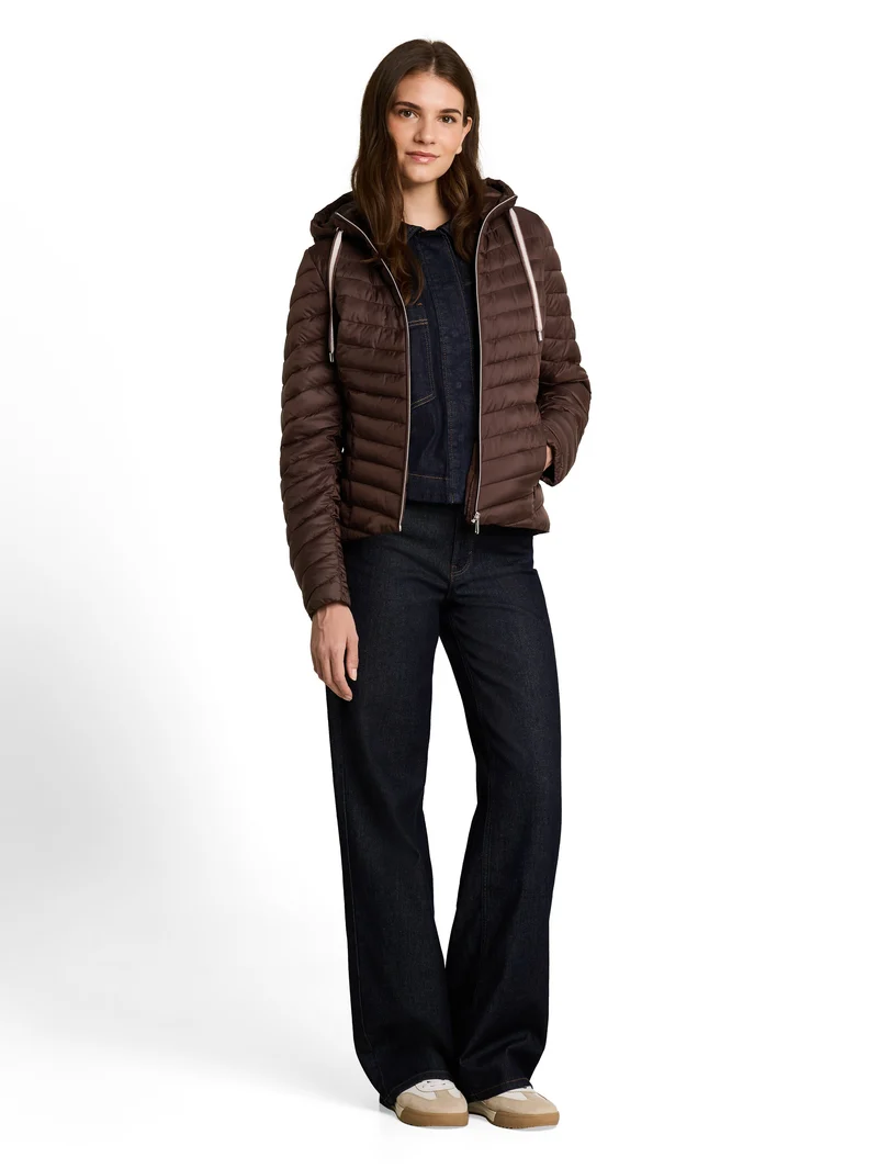 Lightweight Steppjacke mit Kapuze