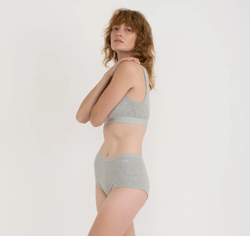 Core Rib Plunge Bralette