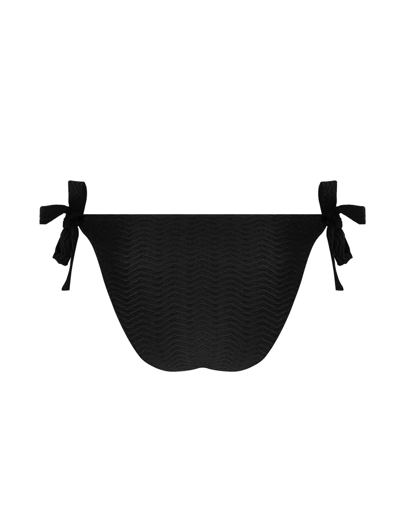 Antigel Bademode von Lise Charmel - La Zigzag Bikini mit schmalen Seiten, Schwarz