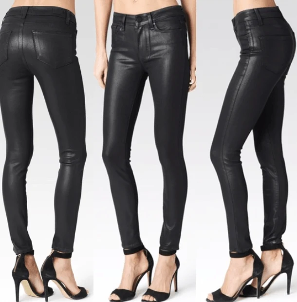 Verdugo Black Luxe Skinny Jeans