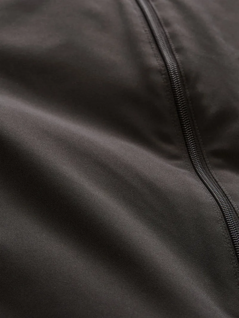 Blouson Jacke mit Logo-Stickerei