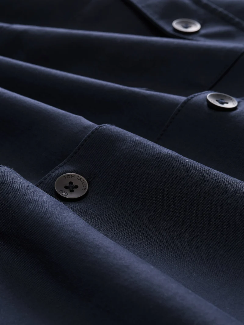 Sweat-Overshirt mit Taschen
