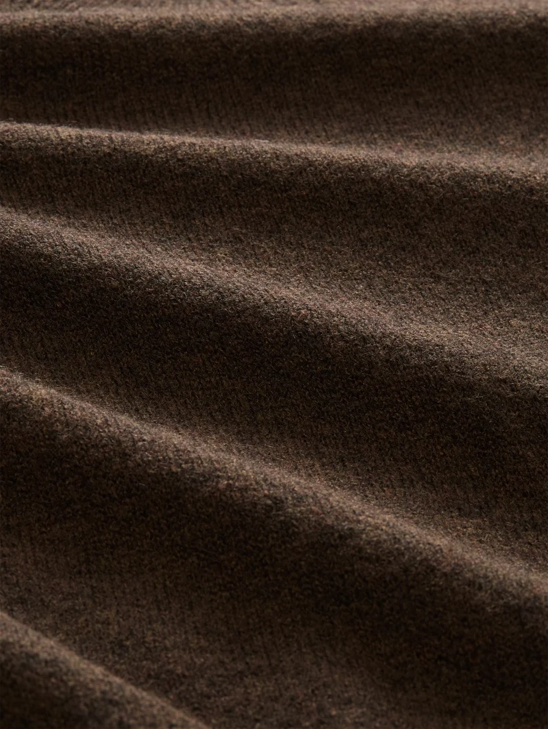 Lightweight Strickpullover mit Alpaka-Anteil