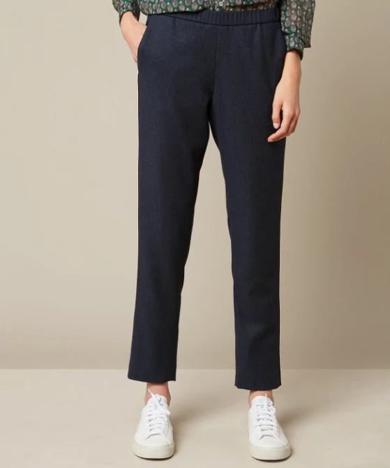 Paolo Navy Trousers