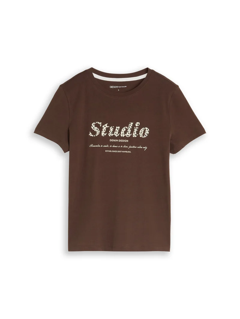 T-Shirt mit Print