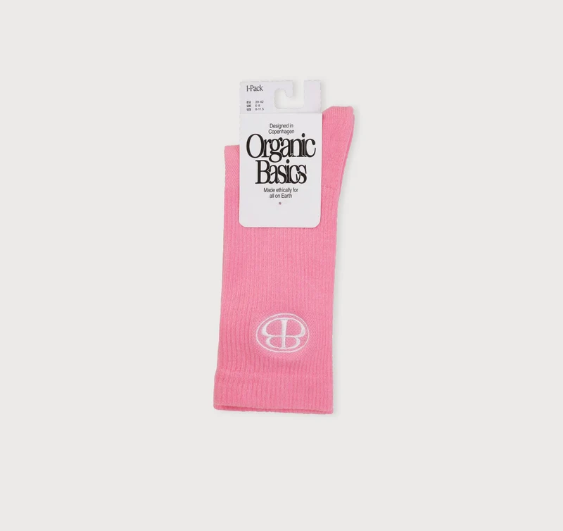 Core Butterfly Crew Rib Socks