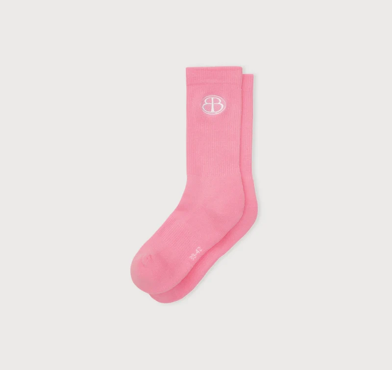 Core Butterfly Crew Rib Socks