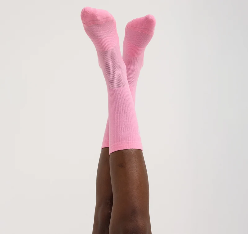 Core Butterfly Crew Rib Socks