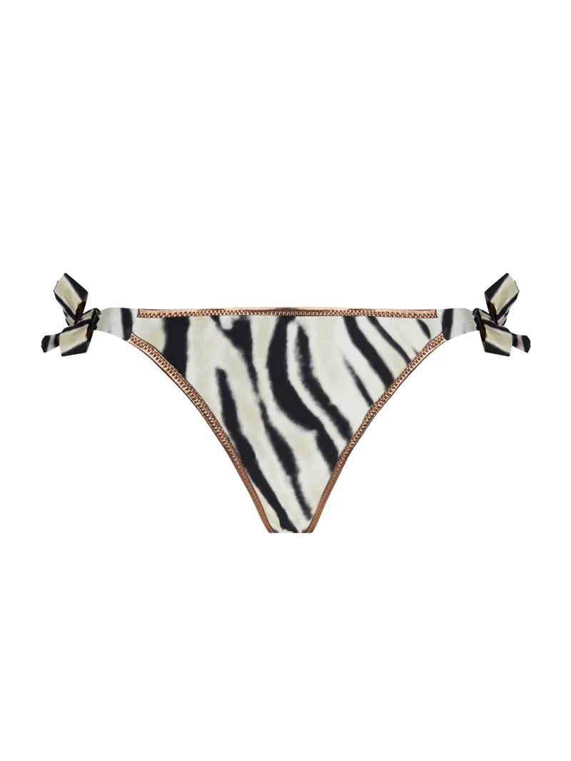 Antigel Bademode von Lise Charmel – La Tigre Blanc Bikini mit schmalen Seiten, Tigre Bronze