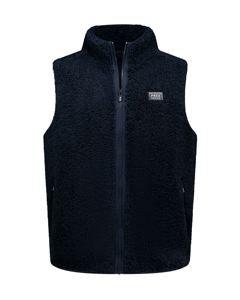 SWEAT BODYWARMER, OXFORD NAVY
