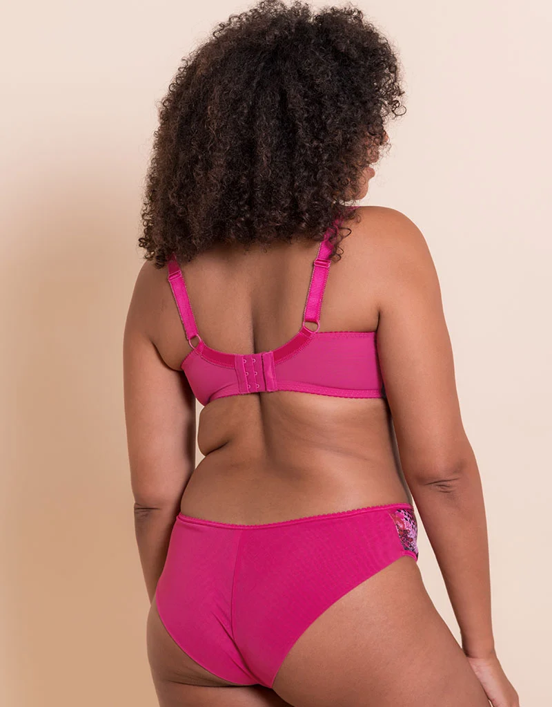 Curvy Kate Spellbound Balcony Bra Sangria Print